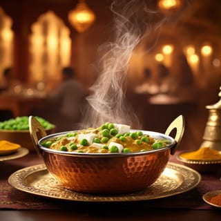 Matar Paneer