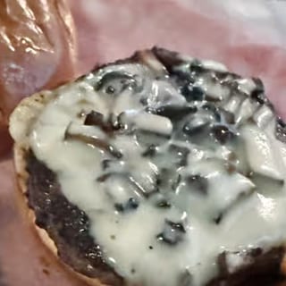 Mushroom Swiss Burger
