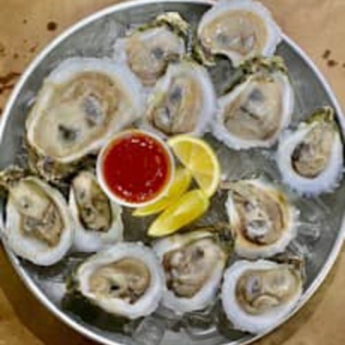 Raw Oysters.