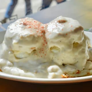 Stuffed Biscuits and Gravy