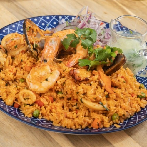 Arroz con Mariscos.