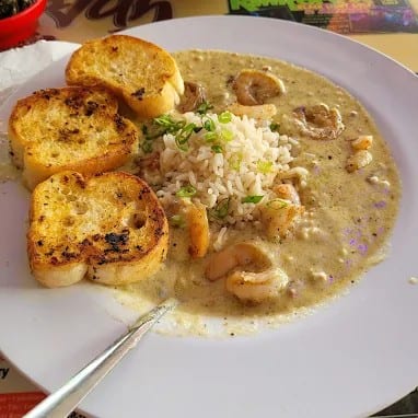 Shrimp pontchartrain.