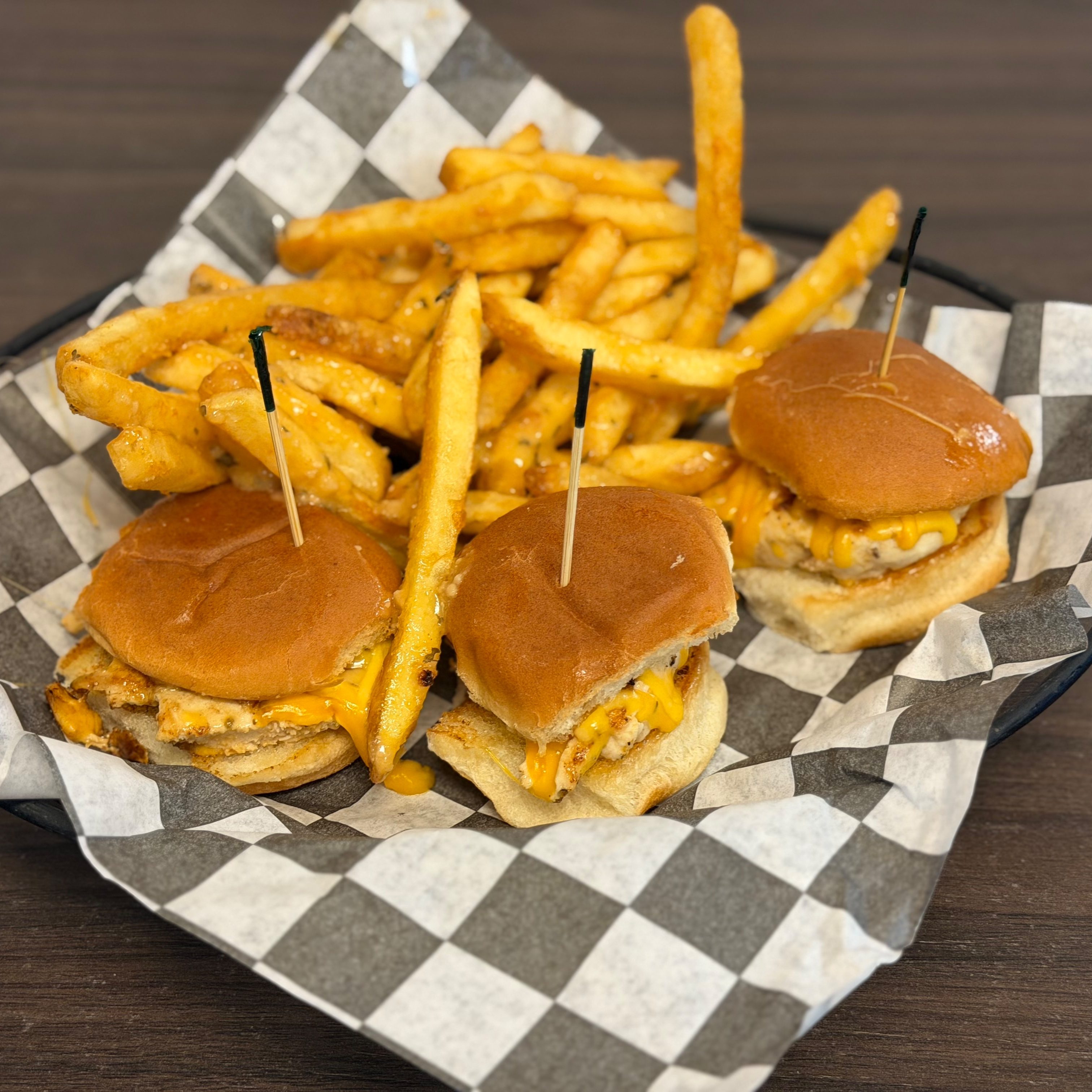 Three Slider Basket.