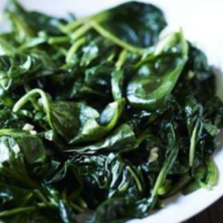 Garlic Wilted Spinach