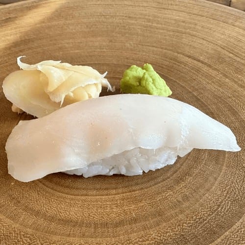 White Fish Sushi.