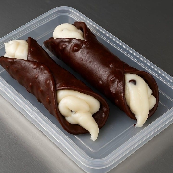 Chocolate Cannoli.