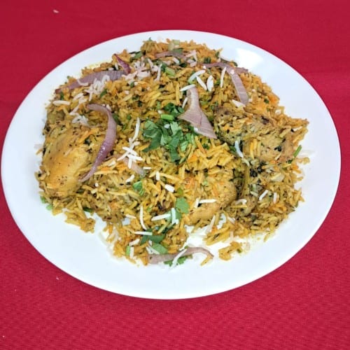 Chicken Biryani.