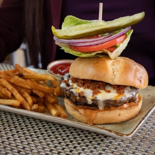 Choriqueso Burger