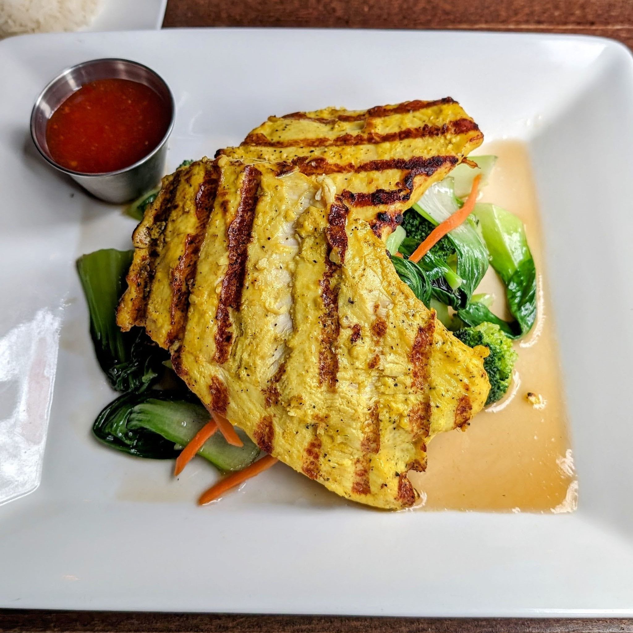 Grilled Chicken Breast Lunch.