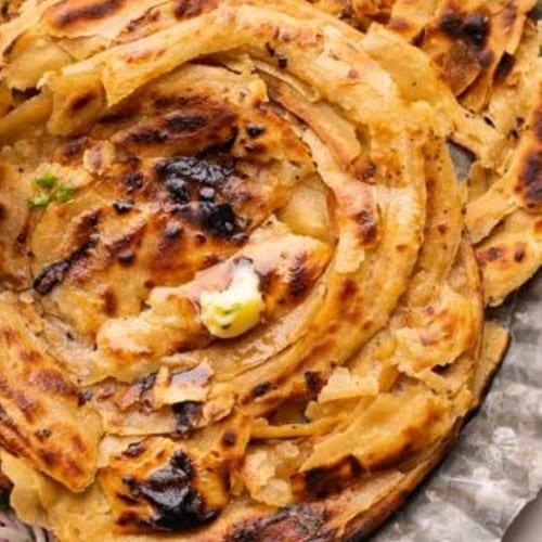Lacha Paratha.