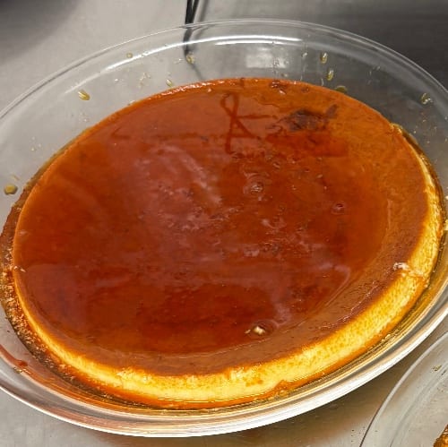 Basque Flan.