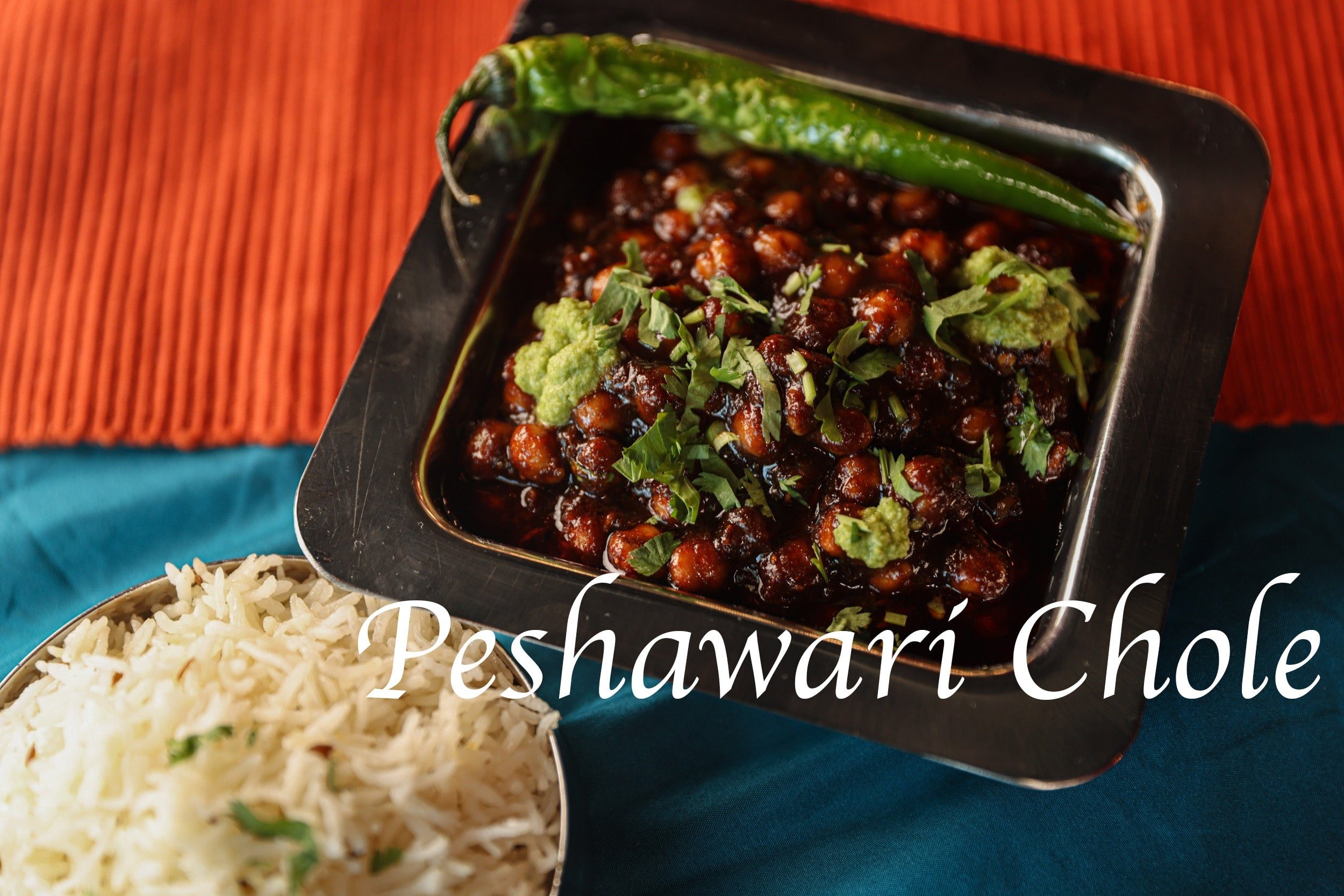 Peshwari Channa Masala.