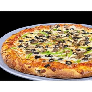 Sally's Veggie Supreme Pizza & 1/2 & 1/2 Pizza