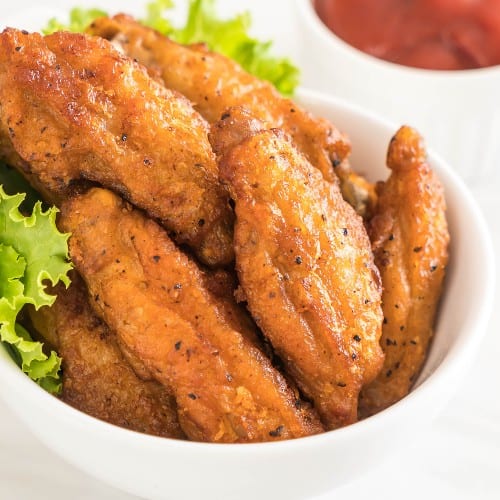 6. Fried Chicken Wing.