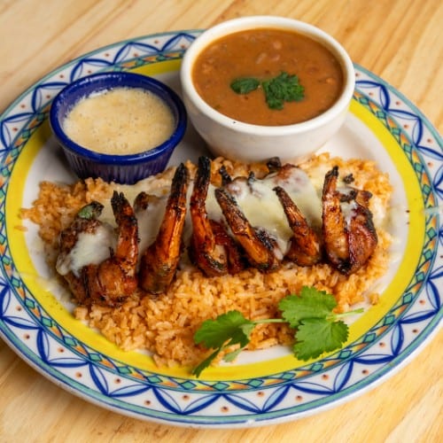 Acapulco Shrimp Plate.