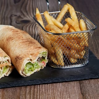 Kefta Beef Wrap Combo