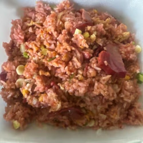 BBQ Pork Fried Rice.