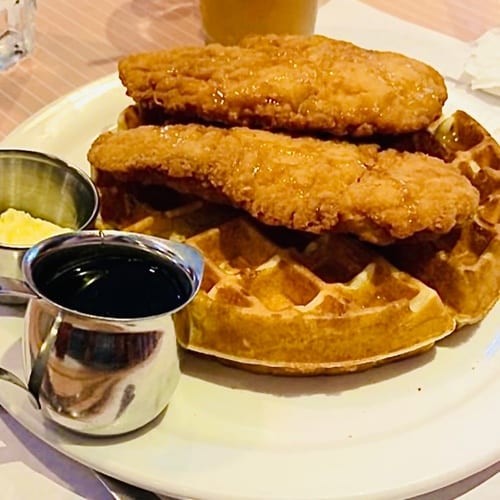 Chicken & Waffles.