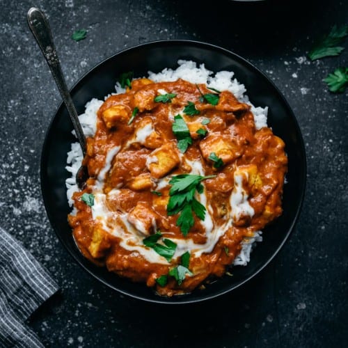 Tofu Tikka Masala.