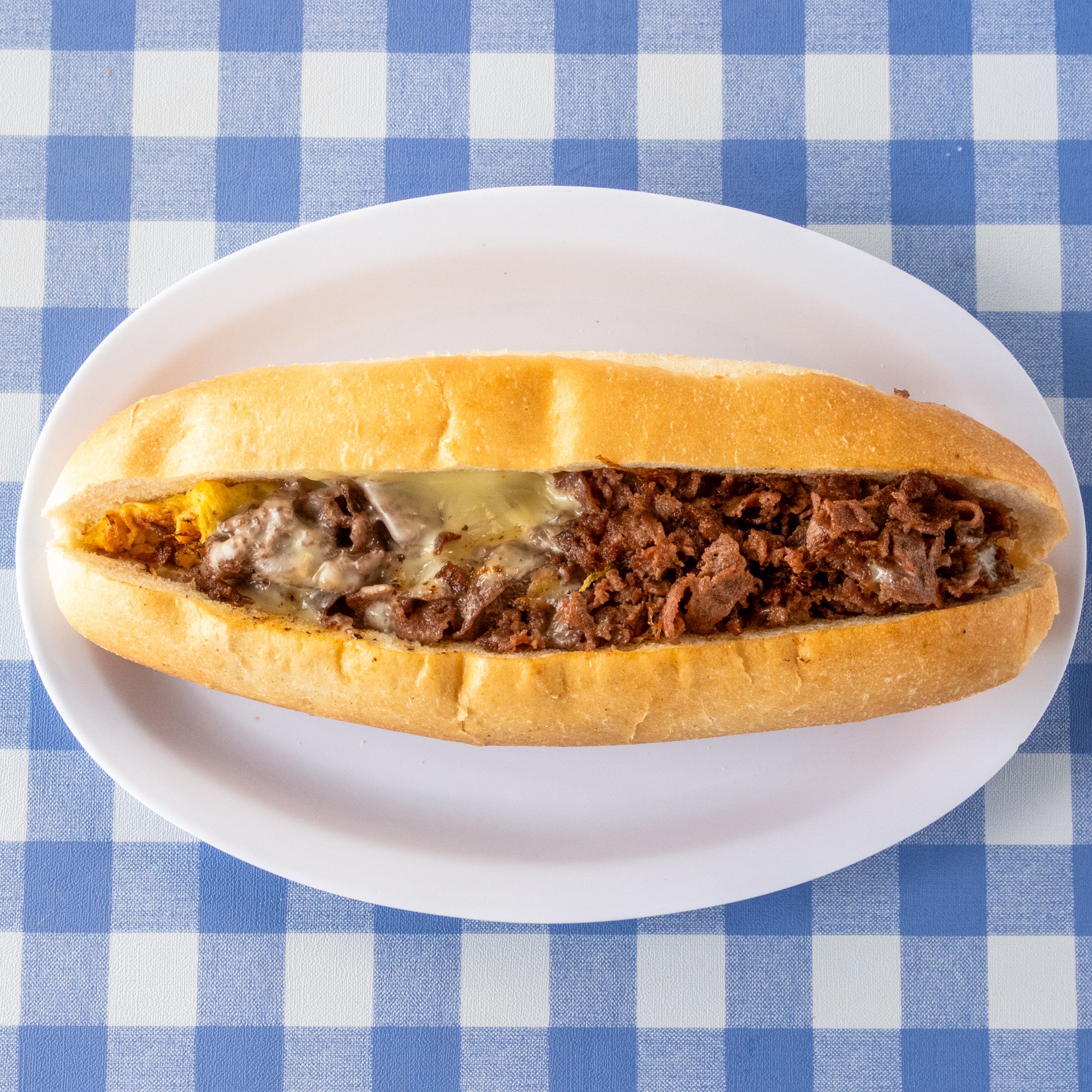 Egg Omelette Cheese Sub.