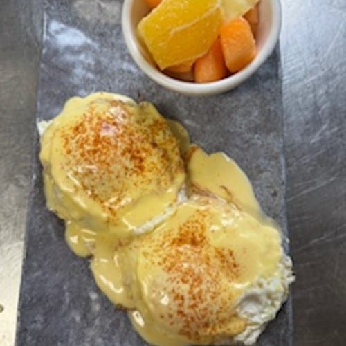 Eggs Benedict.