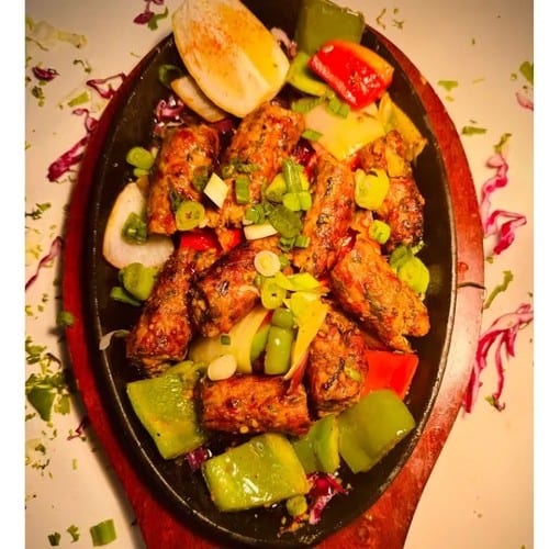 Dhaba Seekh Kabab.