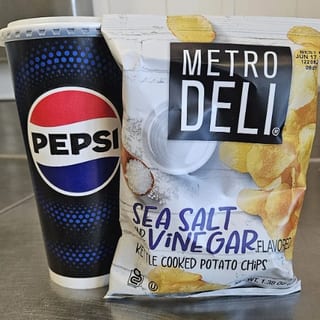 Chips/Fountain Soda with Sandwich