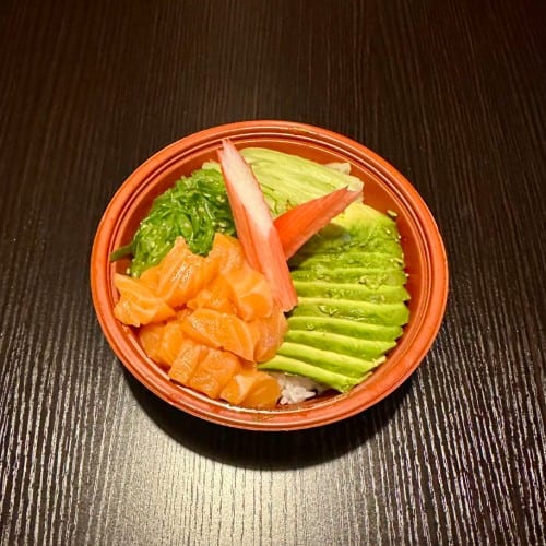 Salmon Poke Bowl.