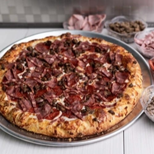 Meat Lovers Pizza.