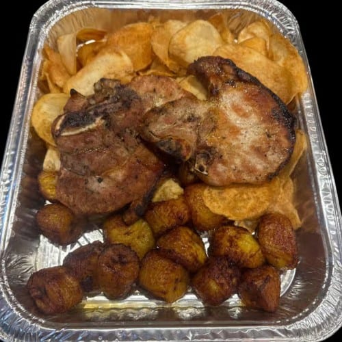 BBQ Pork Chop Entree.