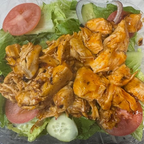 Honey Sriracha  chicken Salad.