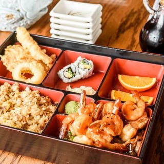 Chicken & Shrimp Bento Box
