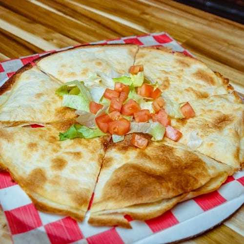 Cheese Quesadilla.