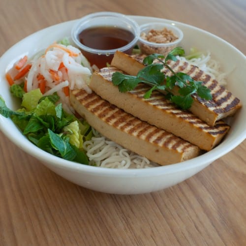 Grilled Organic Tofu.