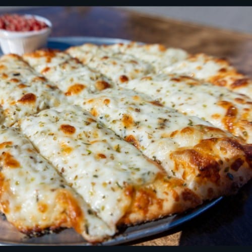 Cheesy Garlic Bread Sticks.