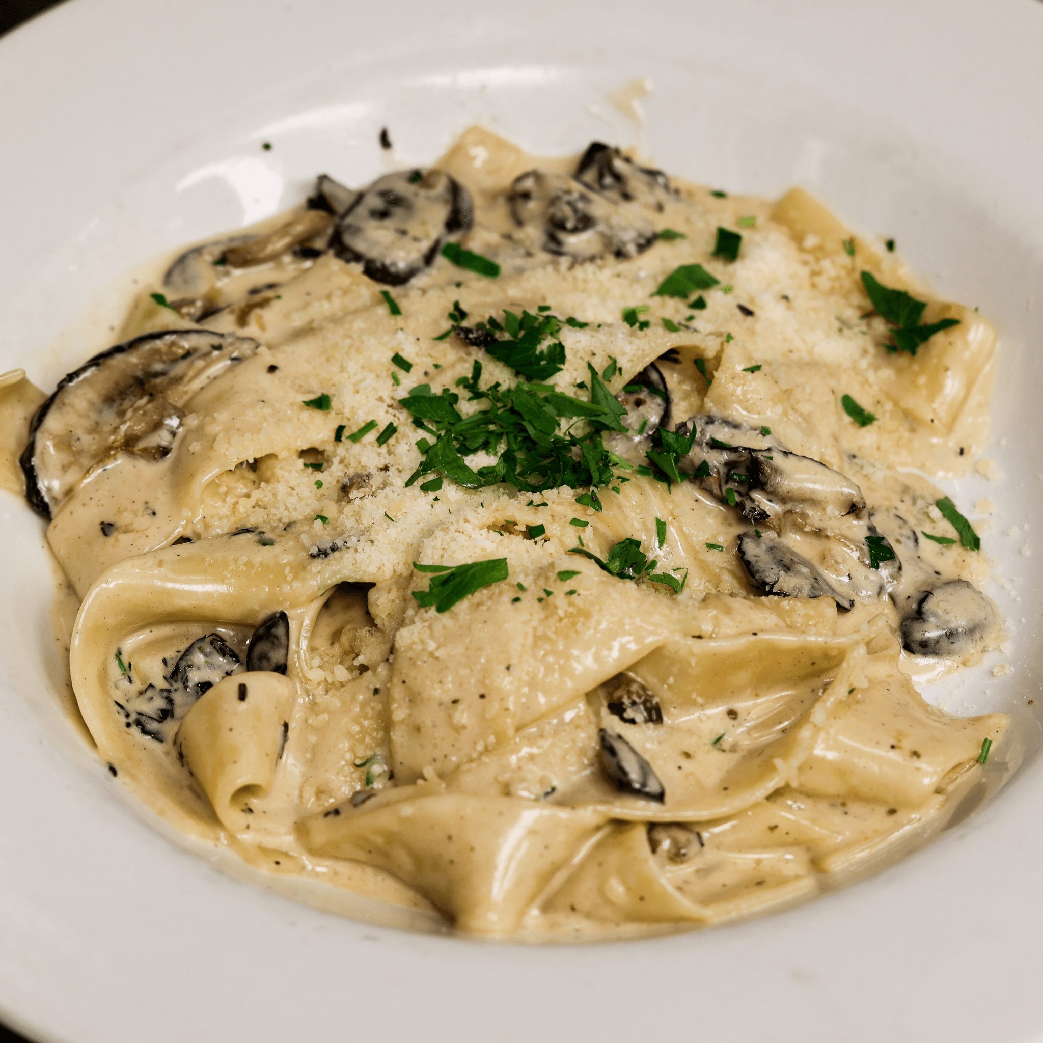 Wild Mushroom Parapadelle.