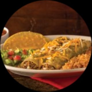 Green Enchilada Plate