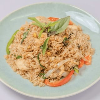 Spicy Basil Fried Tray