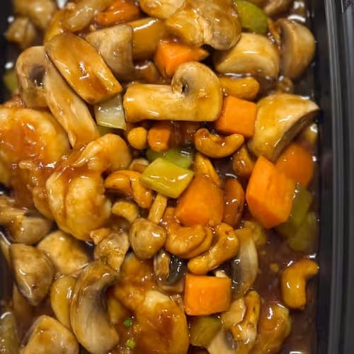 Cashew Chicken.