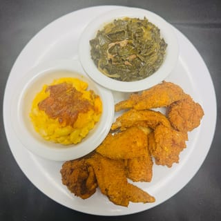 Fried Chicken Wings (4)