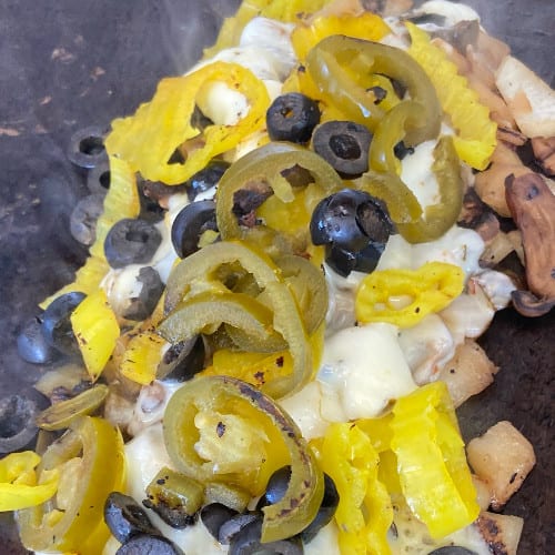 Veggie & Cheese Omelet.