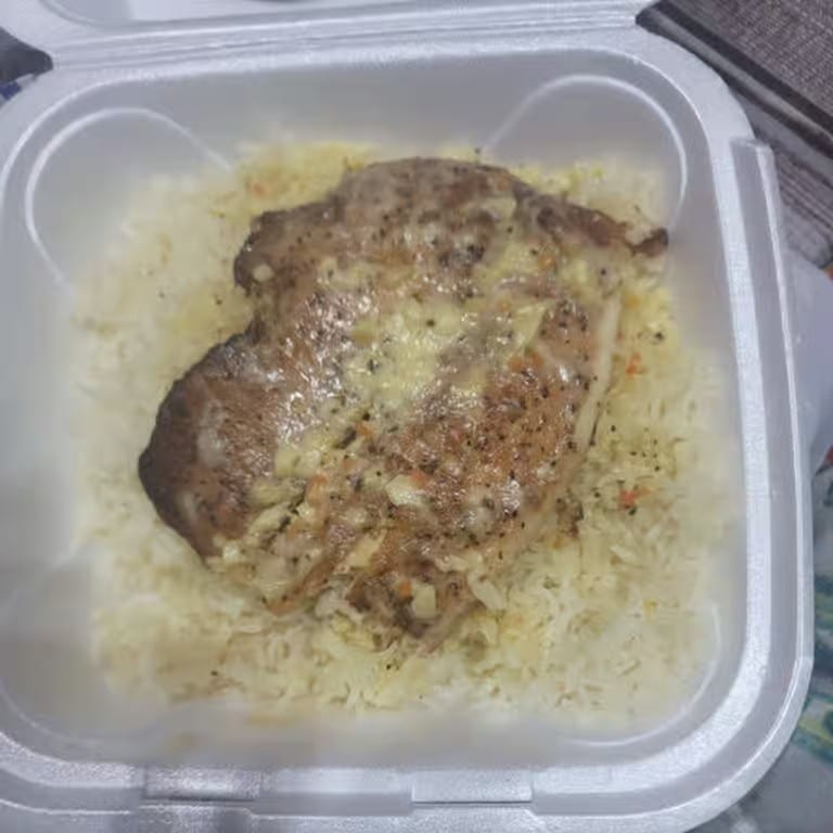 Tilapia in Garlic Sauce.