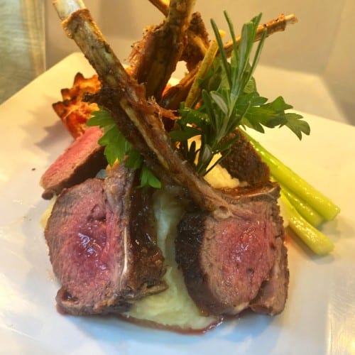 Rack of Lamb.