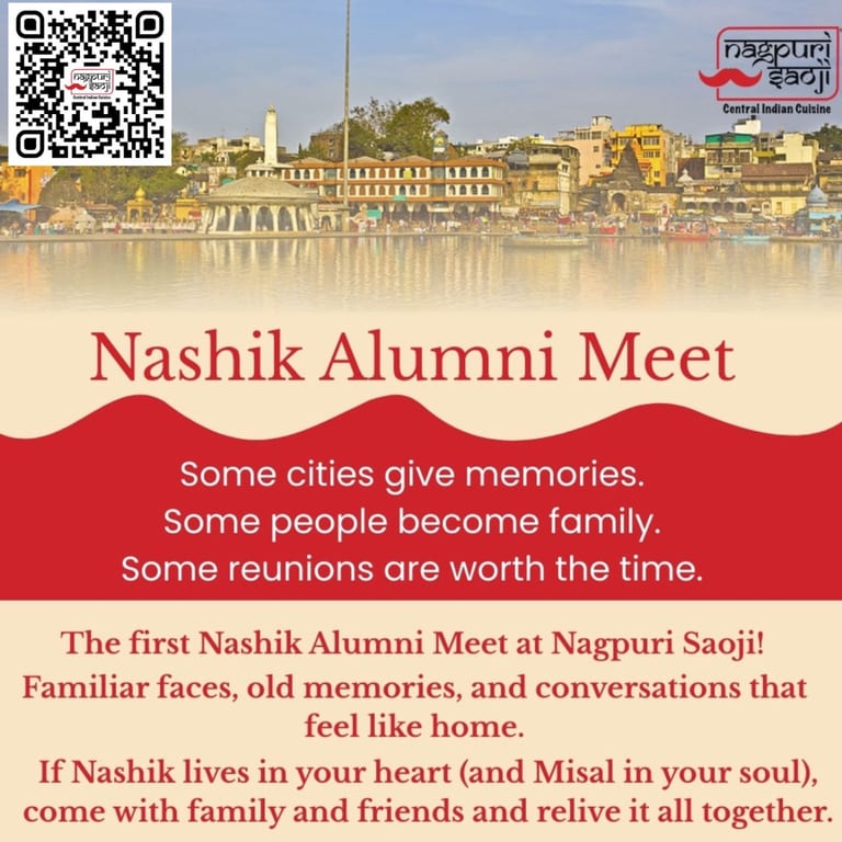 Nashik Alumni Meet on 24th Jan, 4:00 to 7:00 PM