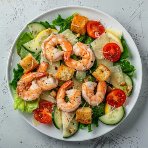 Caesar Salad with Grilled Shrimp (Jumbo).