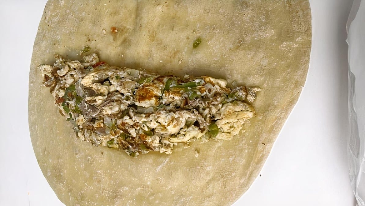 Machaca Burrito.