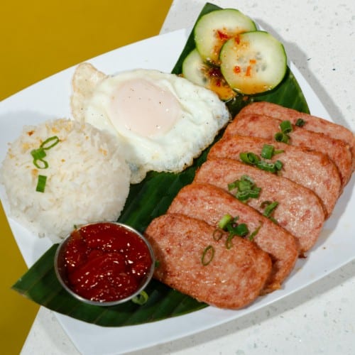 Spam Silog.