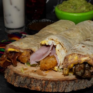 Ham Breakfast Burrito 