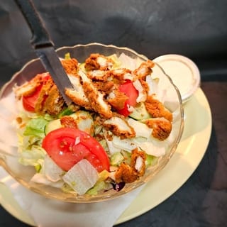 Chicken strip salad