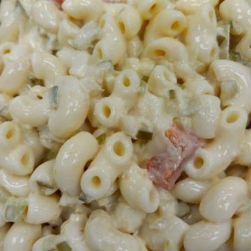 Our West Creek Macaroni Salad.
